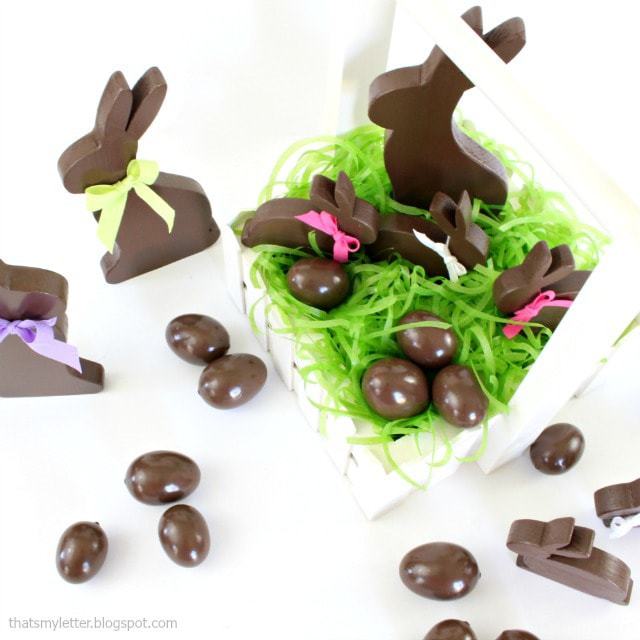 chocolate Easter basket