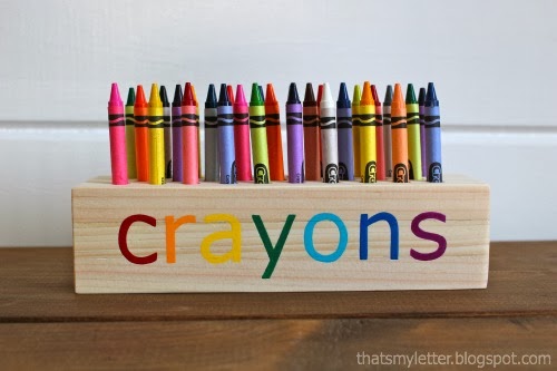 DIY Coloring Book and Crayon Holder