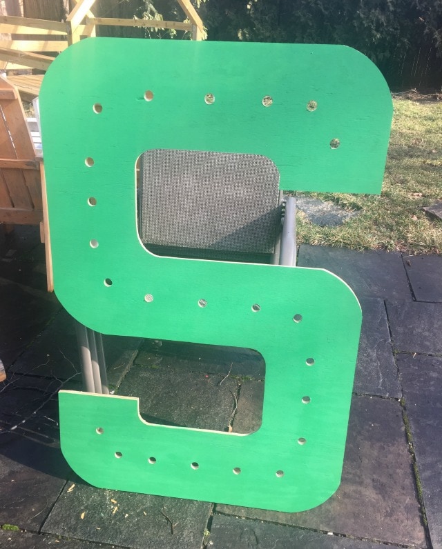 how to make giant marquee letters
