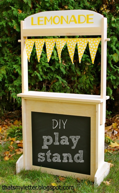 diy play stand