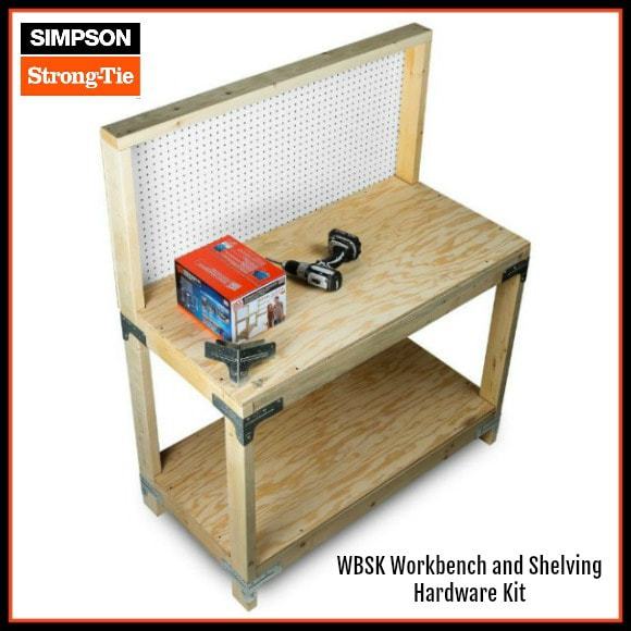 simpson strong tie workbench hardware kit