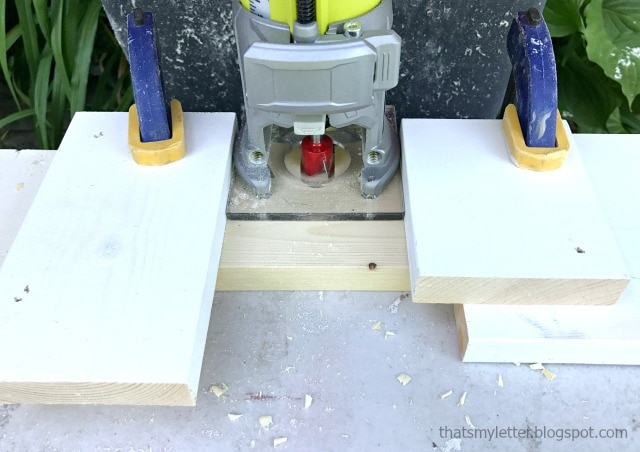 trim router with guides