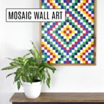 Mosaic Wall Art with DecoArt Americana Premium & Giveaway
