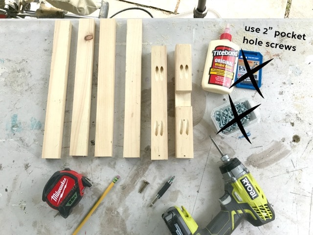 building a plant stand supplies