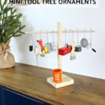 DIY Mini Tool Tree Ornaments