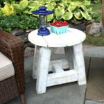 Truss Beam Side Table Free Plans