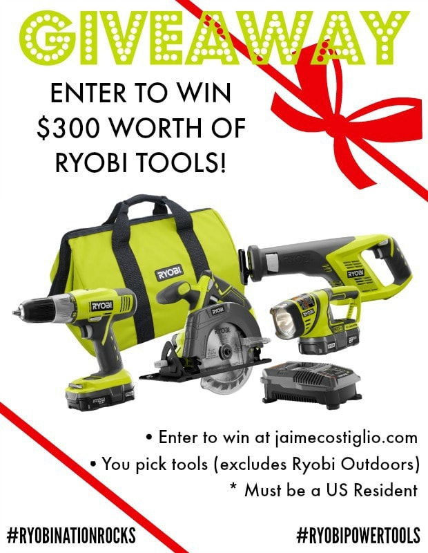 ryobi tools november giveaway