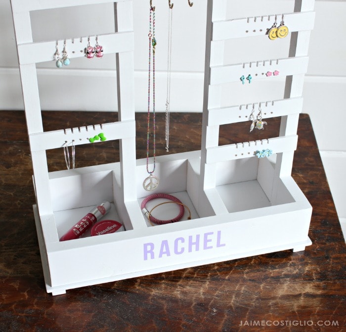jewelry holder with tray