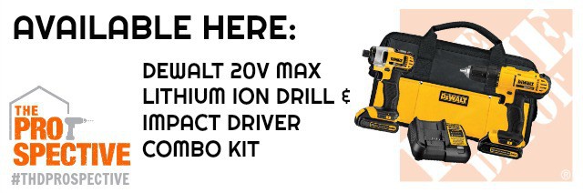 thd prospective dewalt drill driver combo kit