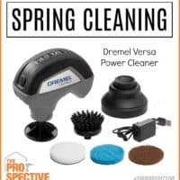 Dremel versa spring cleaning
