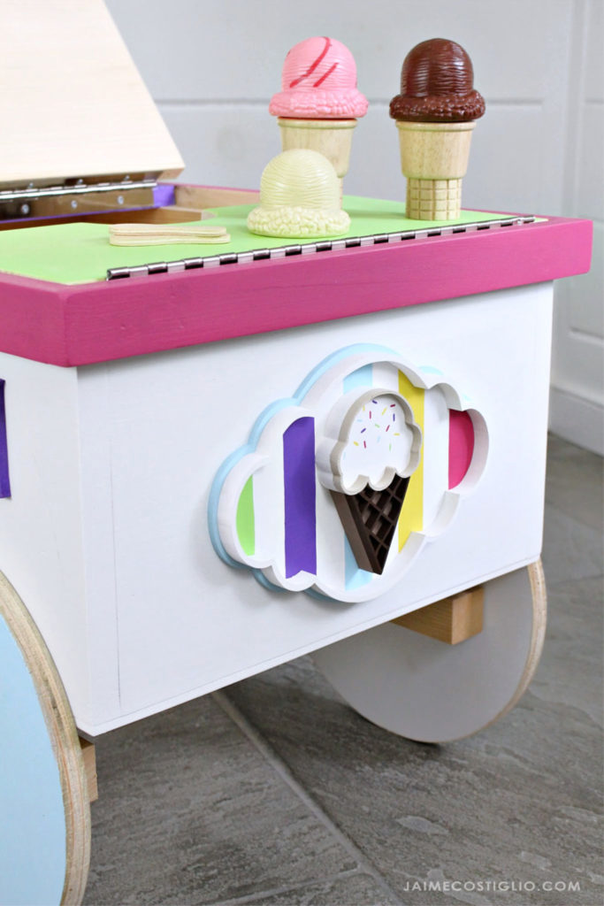 DIY Kids Play Ice Cream Cart Jaime Costiglio