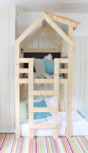 DIY Over Bed Kids Loft - Jaime Costiglio