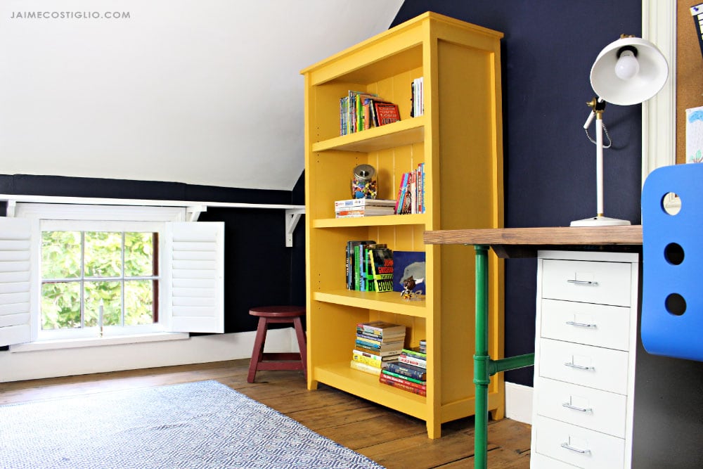 Diy Cottage Style Bookshelf Jaime, Bookcase With Adjustable Shelves Plans