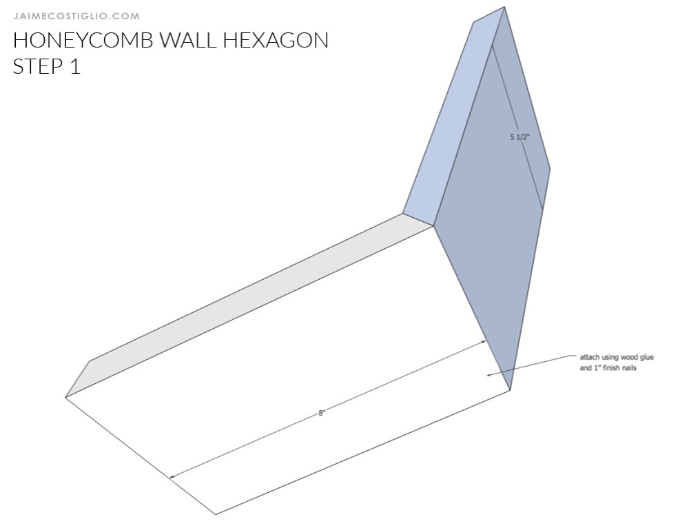 hexagon step 1