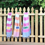 DIY Personalized Turkish Towels