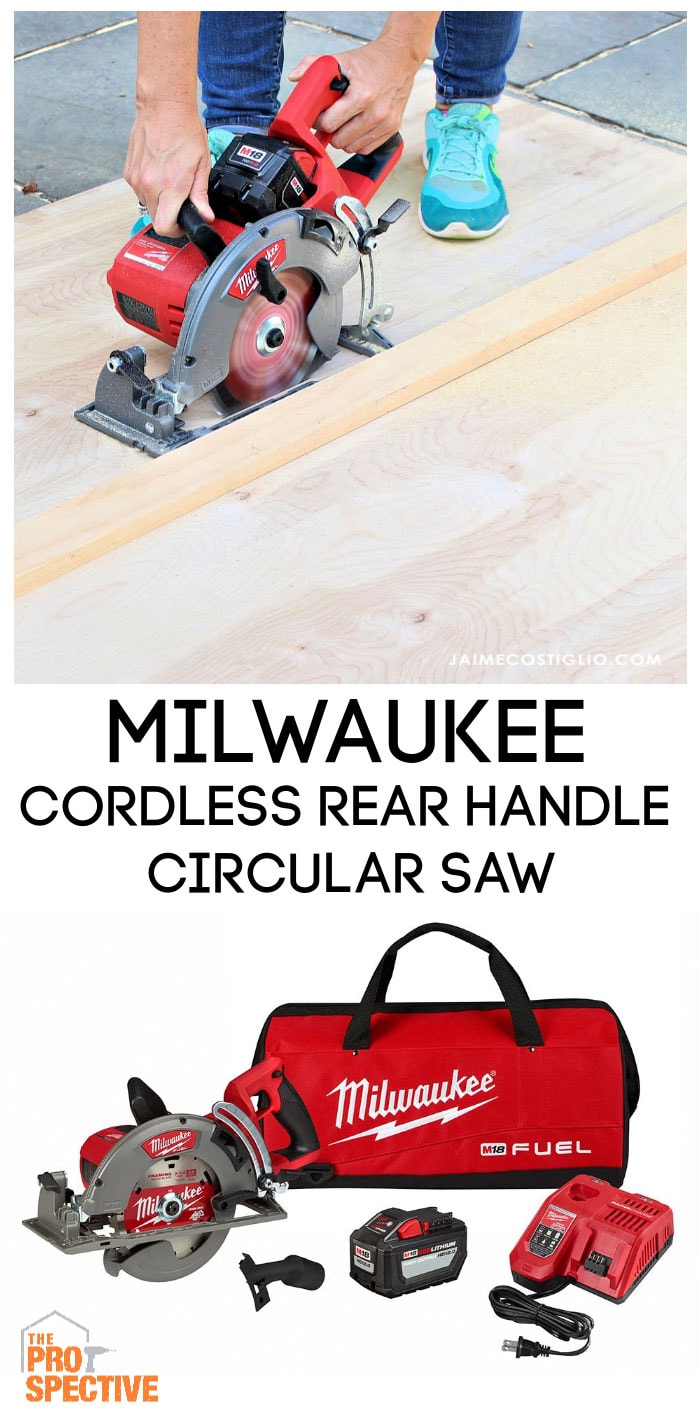 milwaukee cordless rear handle circular saw