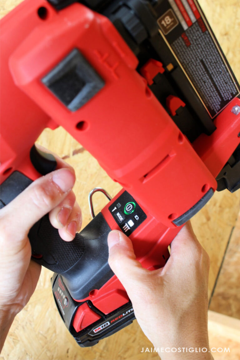 Milwaukee Cordless Brad Nailer Jaime Costiglio