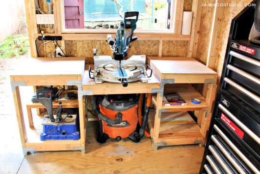 Diy Miter Saw Station Free Plans Jaime Costiglio