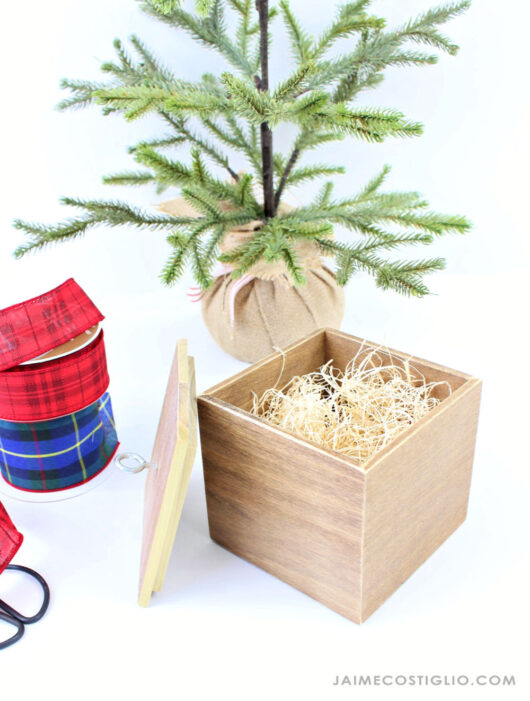 DIY Handmade Wood Gift Box Jaime Costiglio