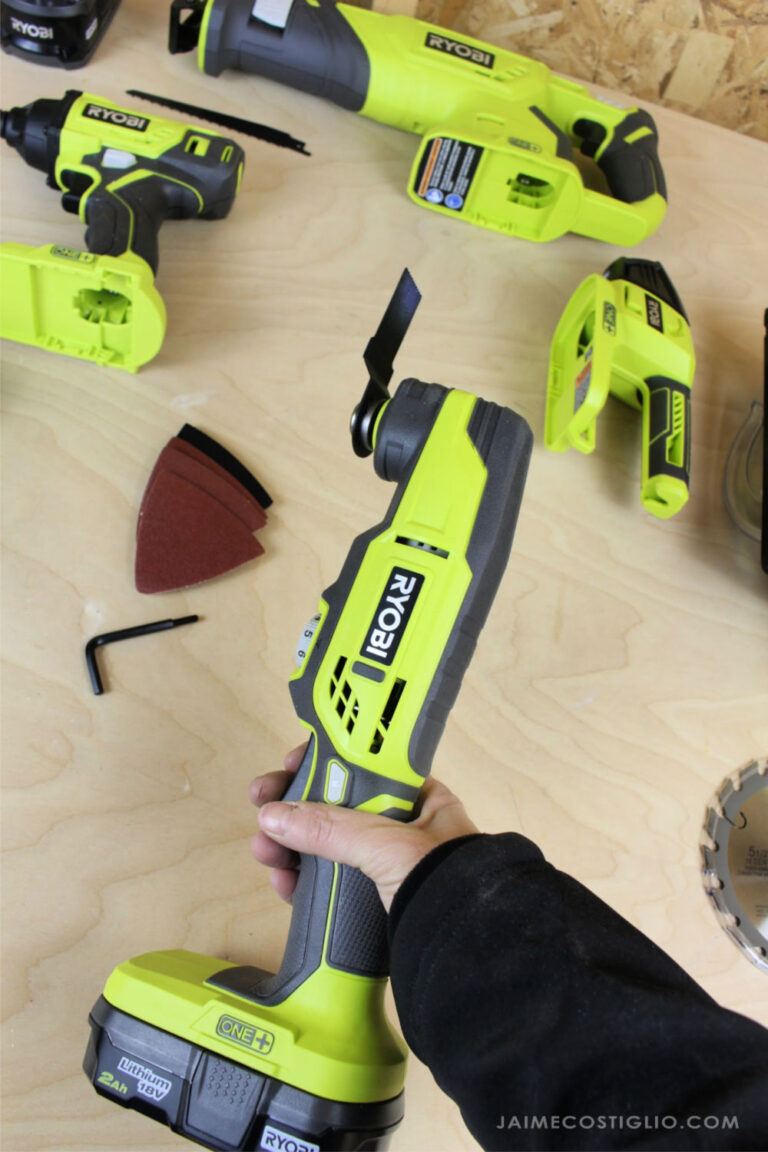 DIY Beginner Tools Bundle: Ryobi 6 Piece Combo Kit - Jaime Costiglio