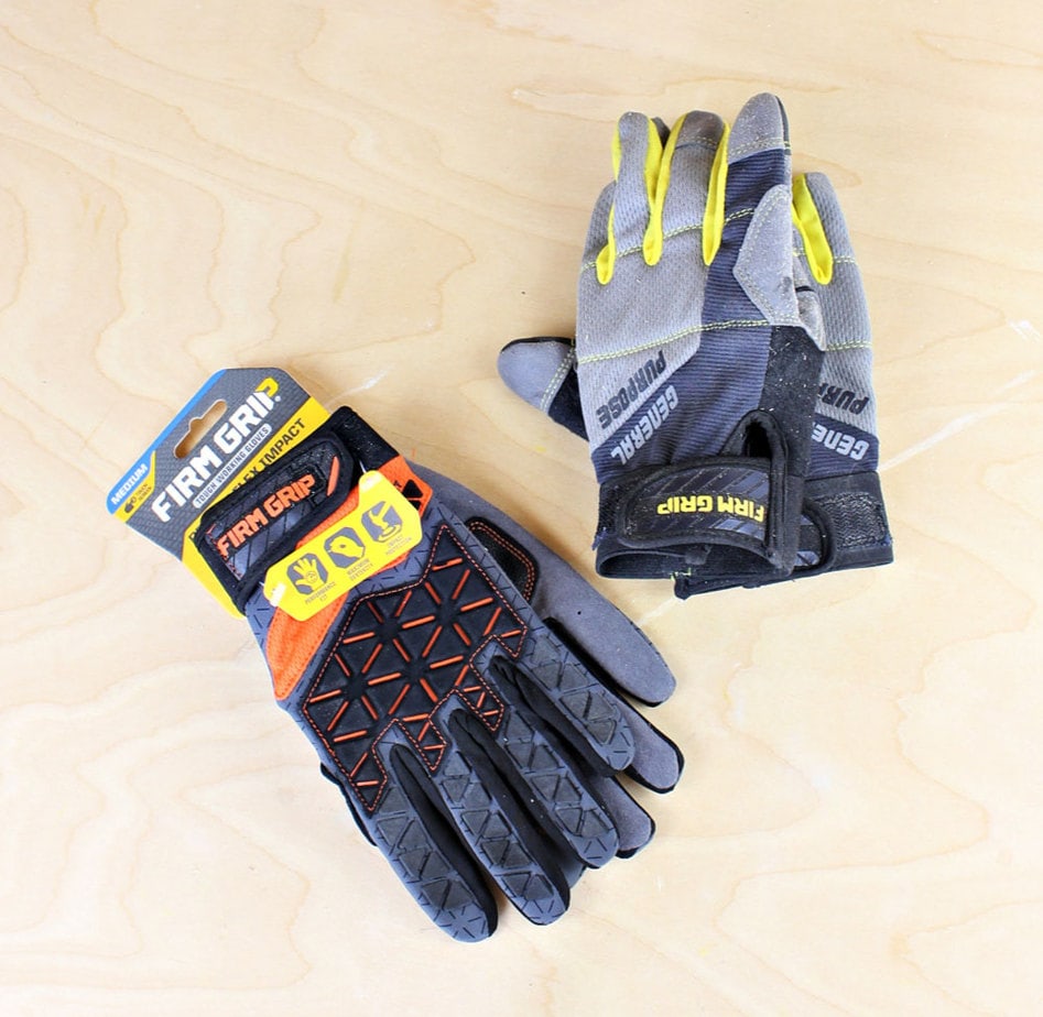 firm grip flex impact gloves