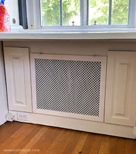 DIY Removable Radiator Cover - Jaime Costiglio