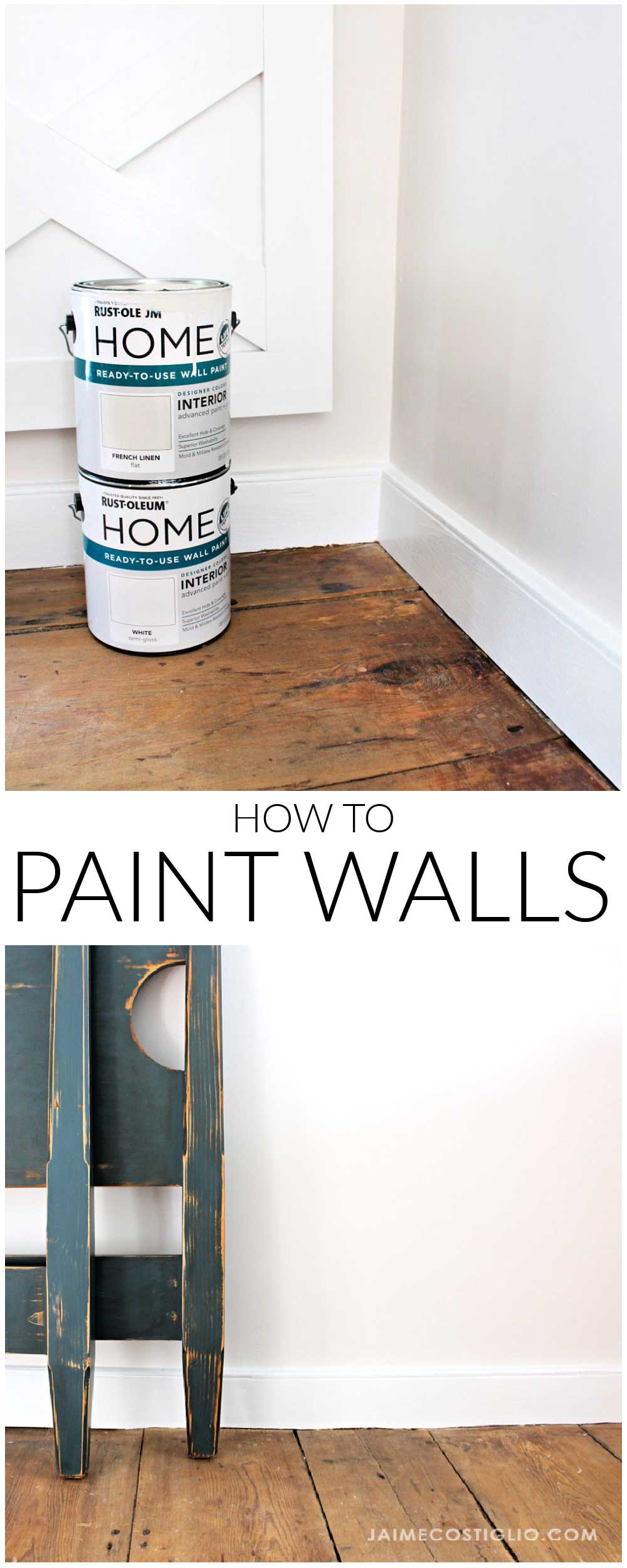 how to paint walls