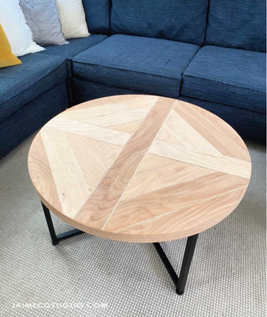 Coffee Table Makeover using Plywood Scraps Jaime Costiglio