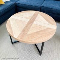scrap plywood coffee table