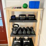 DIY Weight Storage Shelf with Plans