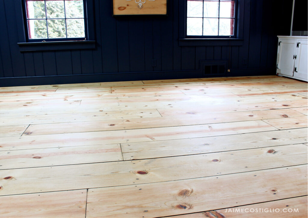 Refinishing Pine Floors - Jaime Costiglio