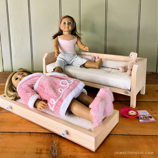 American girl bunk bed diy online