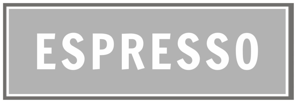 espresso sign template